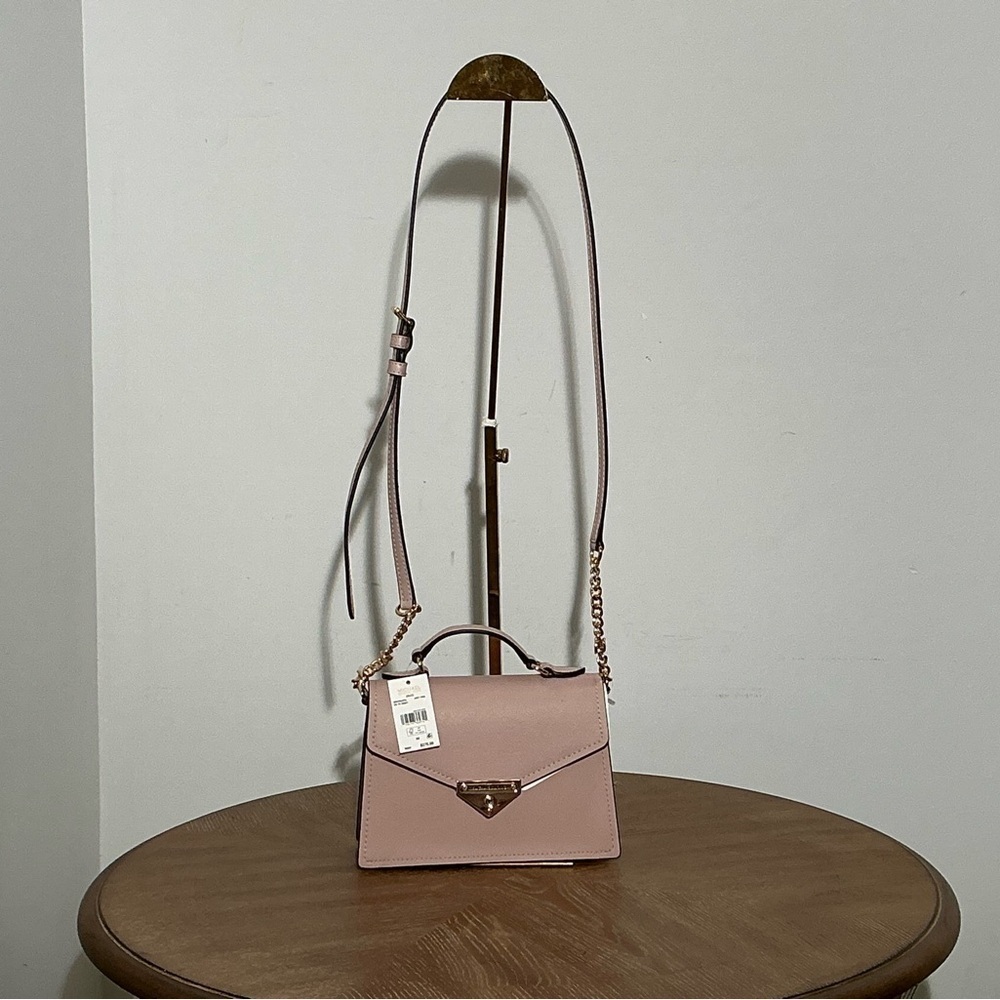 MICHAEL MICHAEL KORS
Grace Small Saffiano Leather Crossbody Bag - Picture 4 of 6